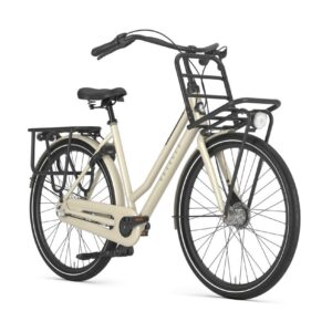GAZELLE HeavyDutyNL Dames Caramel Khaki Glans 54cm 2025